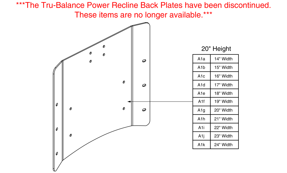 Back Plate - 20