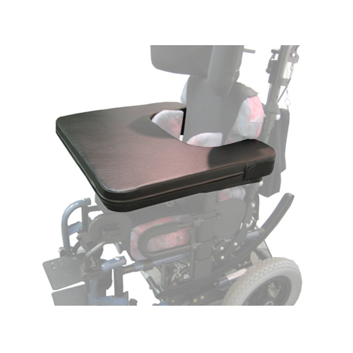 Wheelchair bowls tray, wheelchair tray table desk for