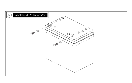 Battery Assy parts diagram