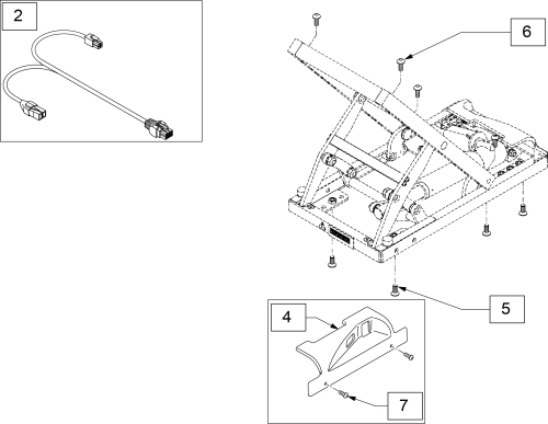 Heavy Duty Tilt Sedeo Ergo parts diagram