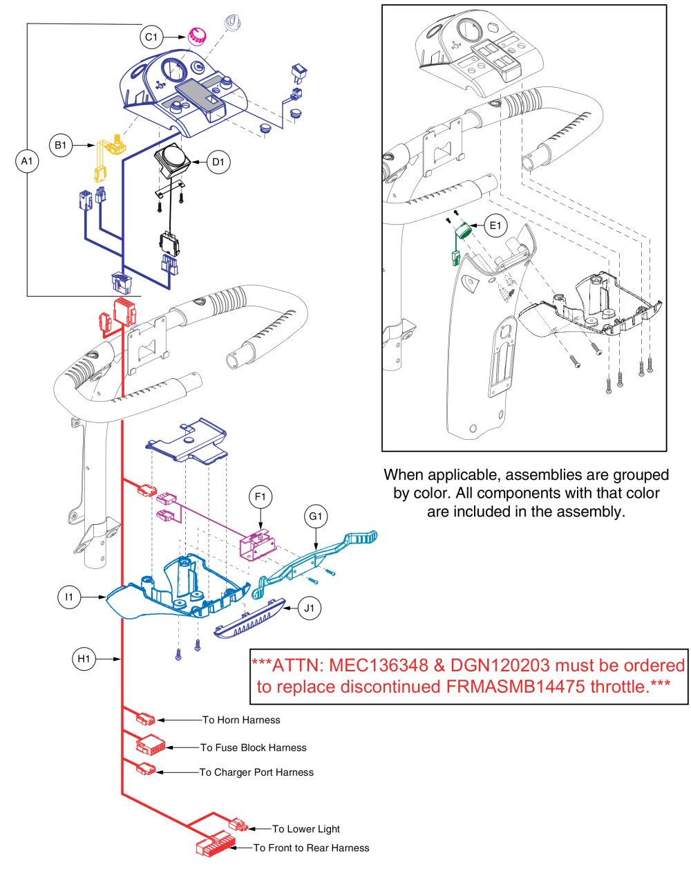 Console, 5 Wire Cte Throttle, Victory 9-10 Series parts diagram