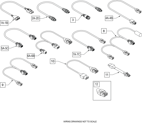 Qm710 Wiring S/n Prefix M710, M715 & M720 parts diagram