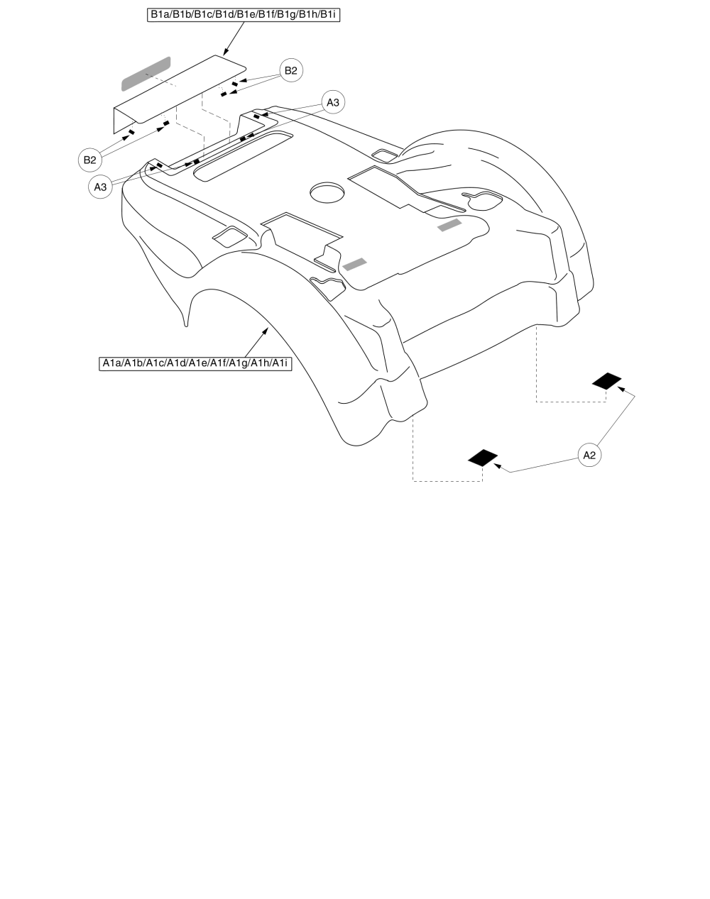 Modified, Shroud Assembly, Jazzy 1170 Series parts diagram