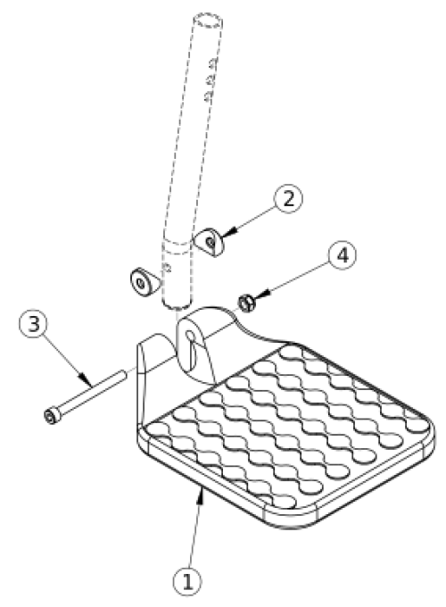 Composite Footplate parts diagram