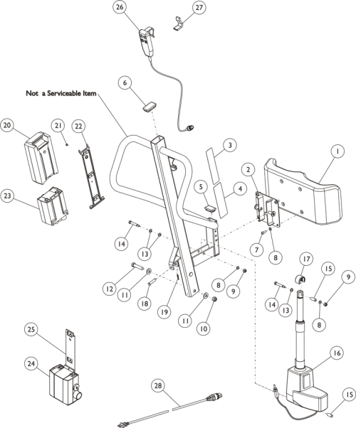 Mast Assembly (after 07-1-19) parts diagram