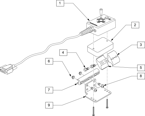 4-way Toggle parts diagram