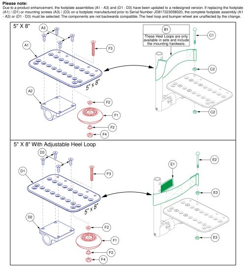 Angle Adjustable Foot Plates, 5