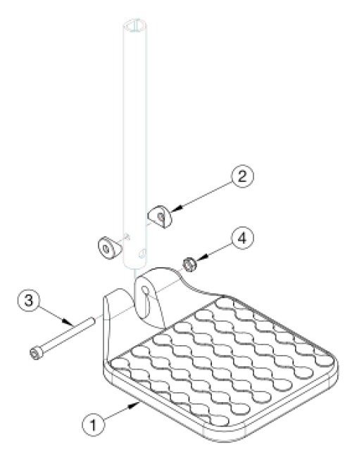 Cr45 Footplates - Composite parts diagram