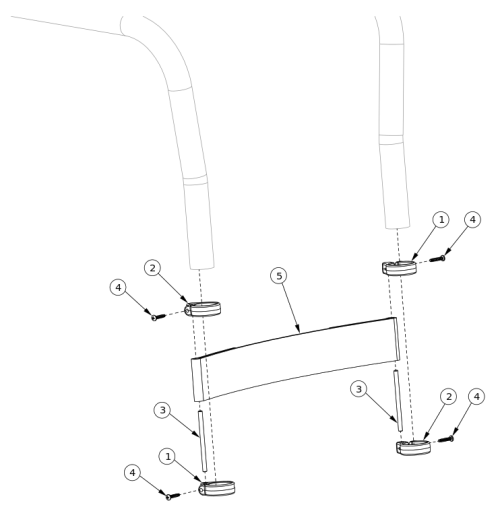 Ethos Hook And Loop Adjustable Calf Strap parts diagram