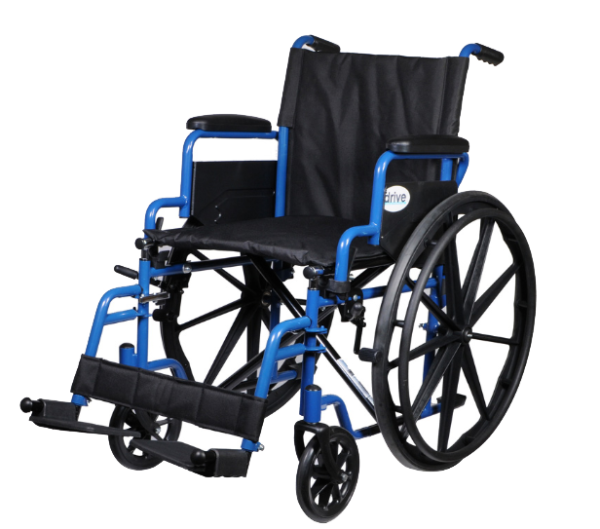Drive Medical 16 in. x 16 in. Titanium Gel/Foam Wheelchair Cushion