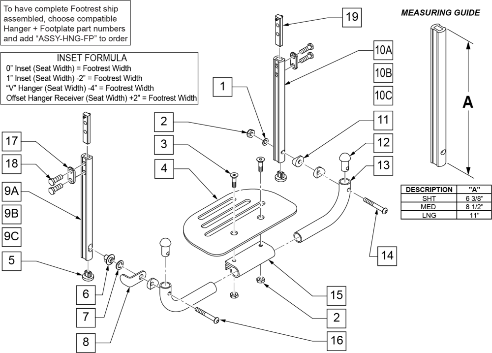 Kids Quickie 2 SE Replacement Parts by Quickie