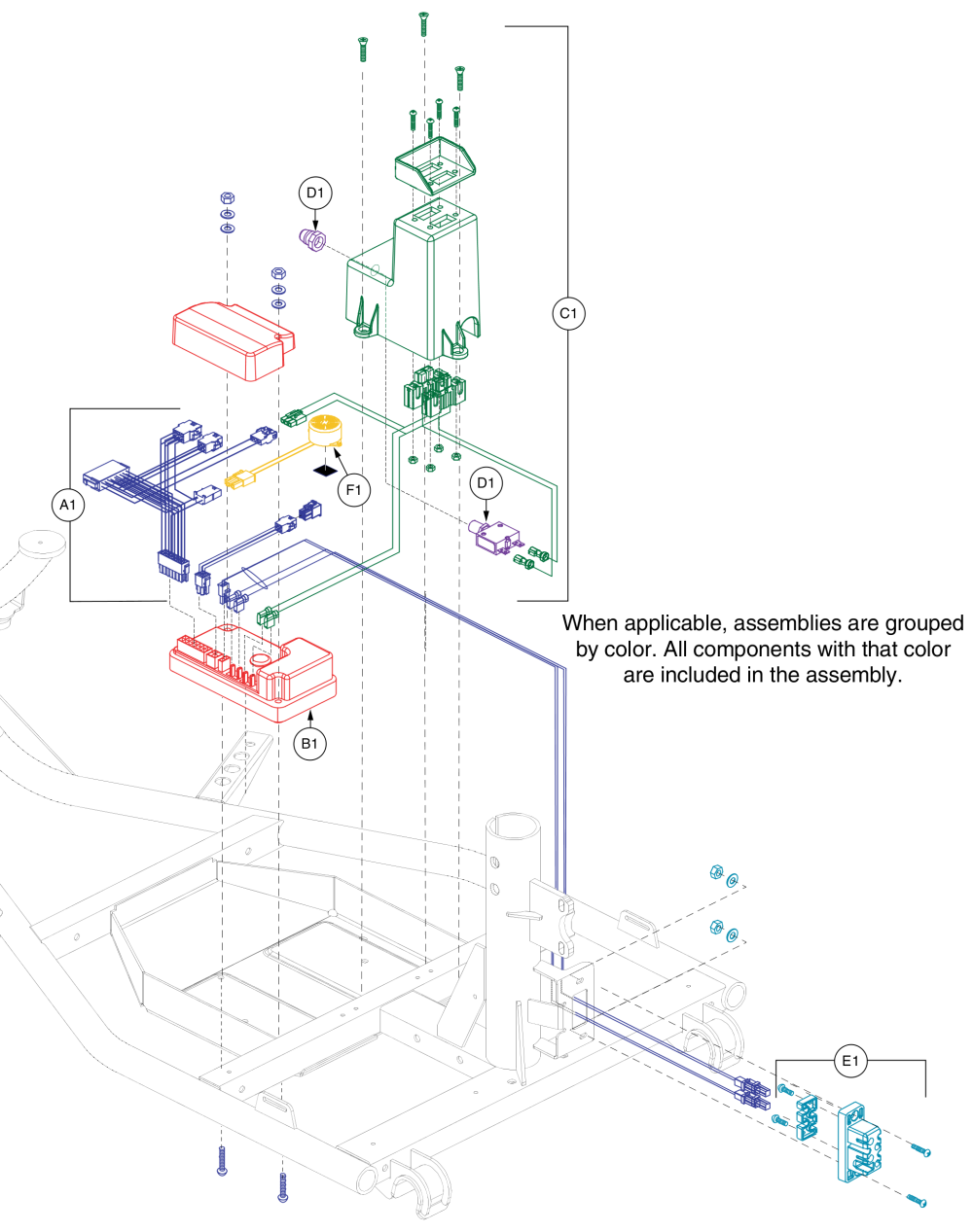 4 Wheel S-drive, Mkii Controller Assy, Victory 10.2 parts diagram