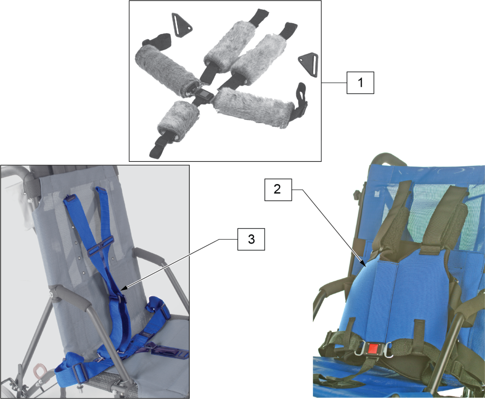 Trunk Support parts diagram