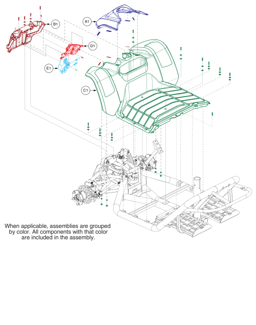 Main Shroud Assy parts diagram