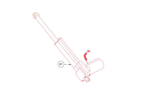 Motor,lift Chair,manwah,(manwah: 141600286) parts diagram