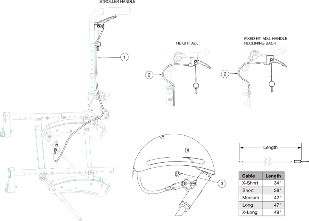 Flip Hand Tilt - Growth parts diagram