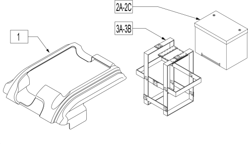 Batteries parts diagram