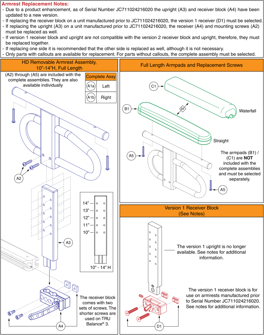 Hd Removable Armrests, 10