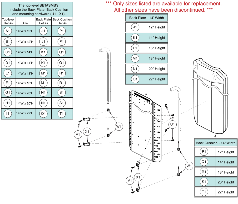 Standard Back - 14