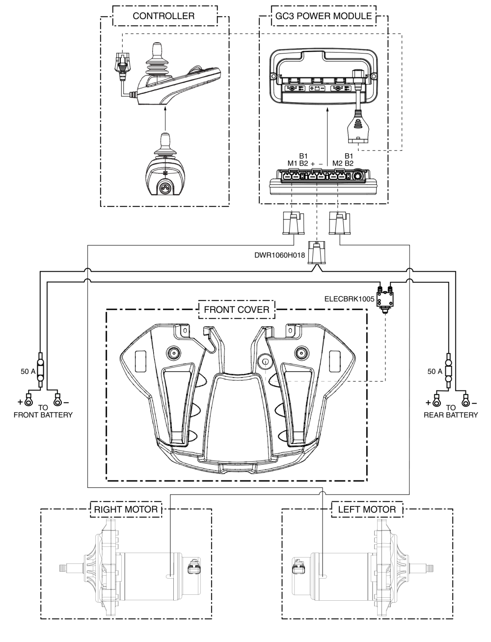 Electrical System Diagram - Gc3 parts diagram