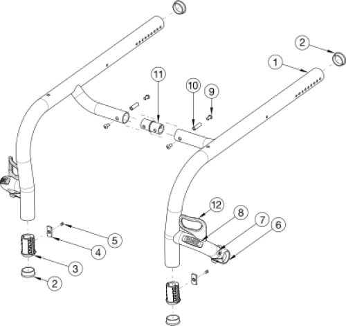 Rogue Xp Rigid Frame parts diagram