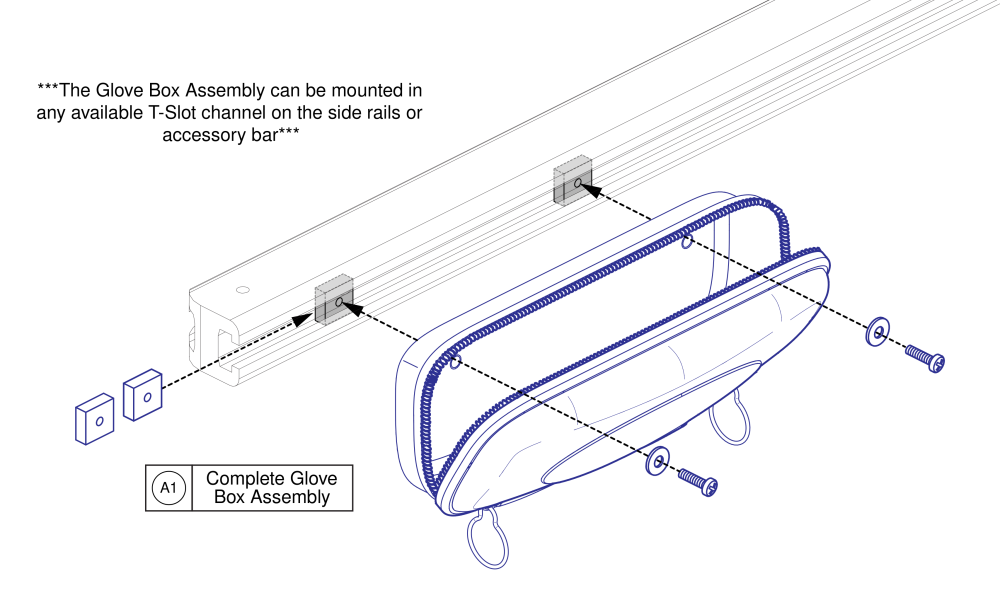 Glove Box, Tb3 parts diagram