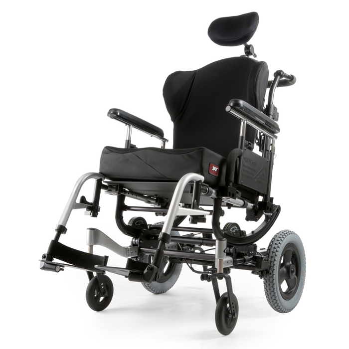 Quickie IRIS SE tilt wheelchair with JAY Seating Bundle TiltinSpace Wheelchairs