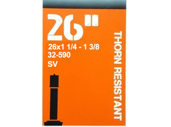 Wheelchair Tube 26x1 3/8  (37-590) Thorn-Resistant