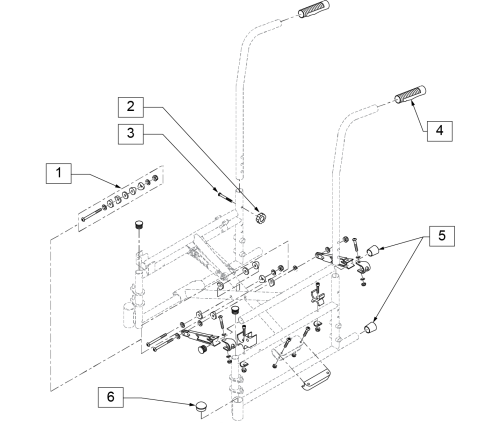 4000 Frame parts diagram