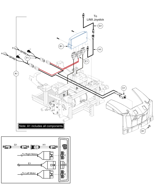 Linx Controller Assy parts diagram