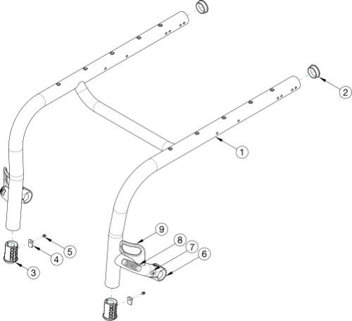 Rogue Rigid Frame parts diagram