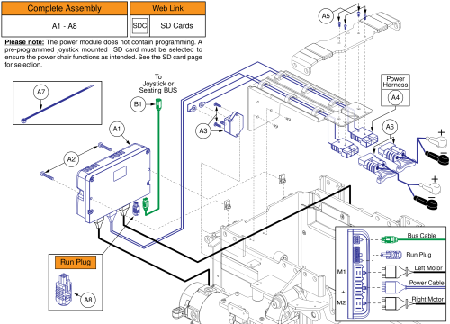 Ql3 Base Electronics, Std. Fenders / No Pto Qbc, Hammer Motors, Q6 Edge Z parts diagram