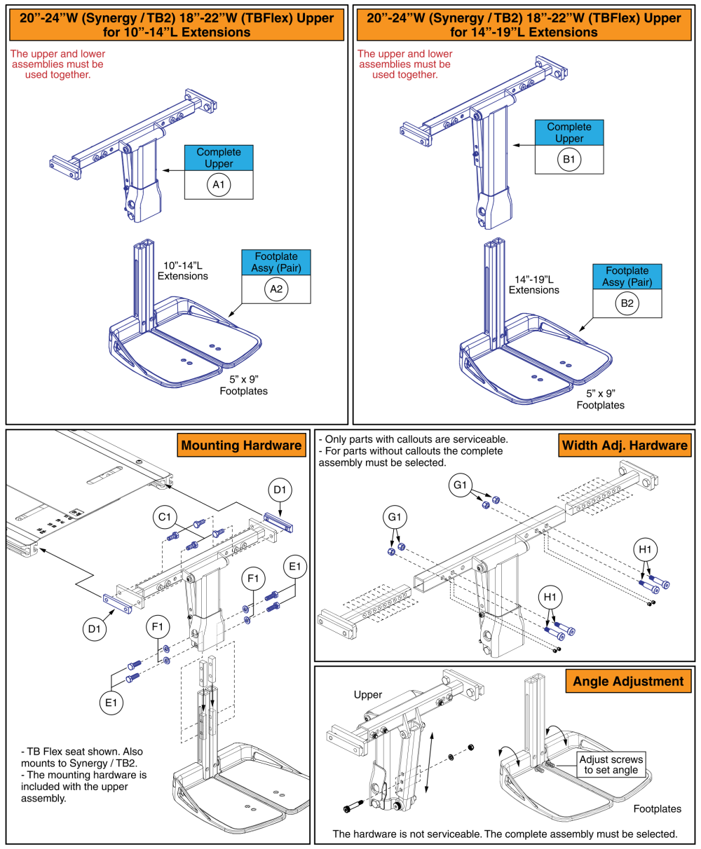 Basic Center Mount, 20-24