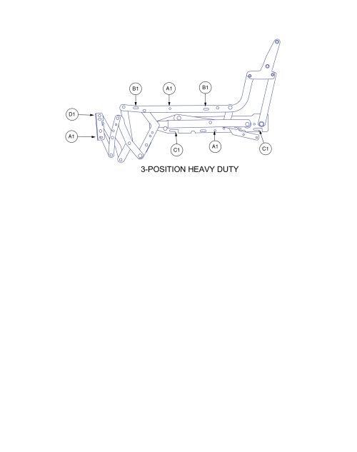 Lc358xl, Scissor Hardware parts diagram