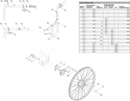 Catalyst 5 Drum Brake parts diagram