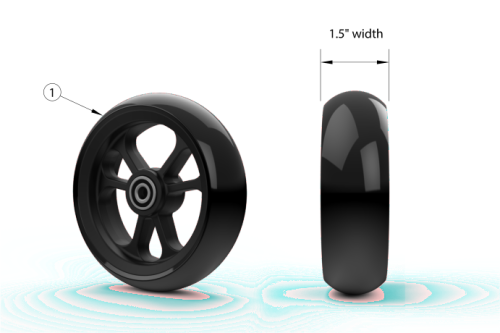 Catalyst E Casters - 1.5