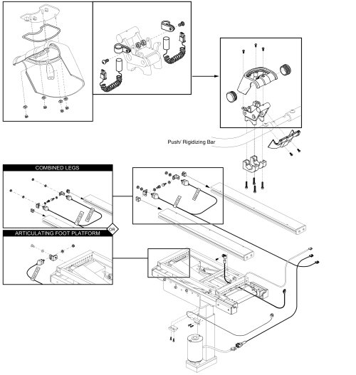 Remote Plus / Switch-it, Tilt Hardware parts diagram