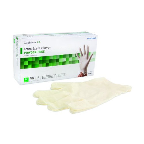 Curad 3G Nonsterile Powder-free Textured Latex Exam Glove