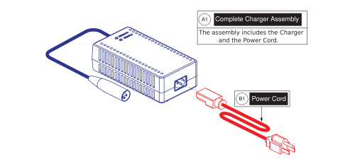 Off Board Charger Assy. parts diagram