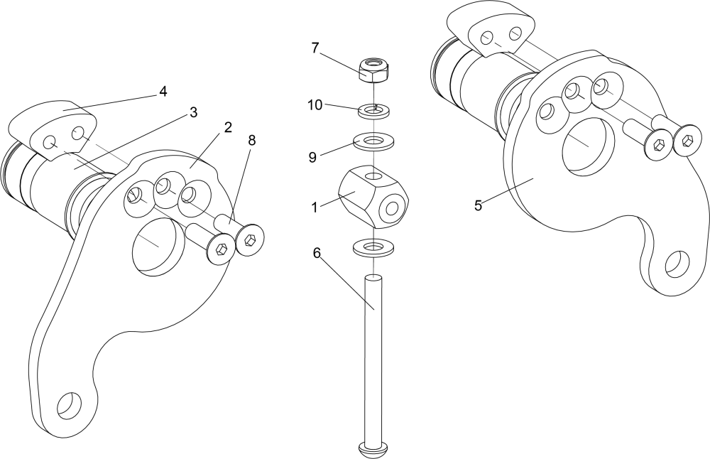 Flexi Arm Maximum Height Kit parts diagram