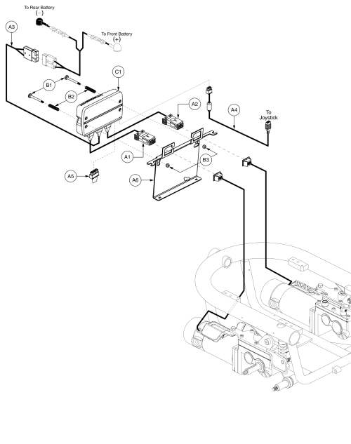 Ne Electronics - No Power Positioning, 4.5mph (4500 Rpm) Motors - J6 Va parts diagram