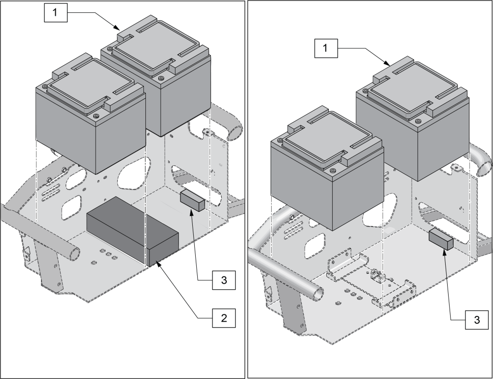 Q200r 50ah Battery parts diagram