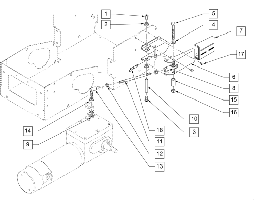 Cog Release Assembly parts diagram