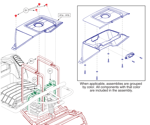 Battery Box And Straps parts diagram