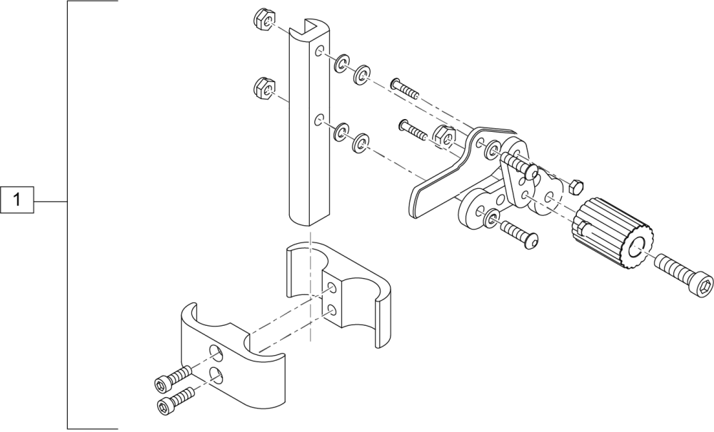 Wheel Lock (aluminum Transport) parts diagram