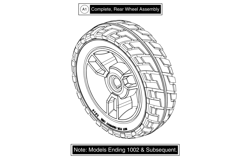 Models Ending In 1002 & Subsequent. parts diagram