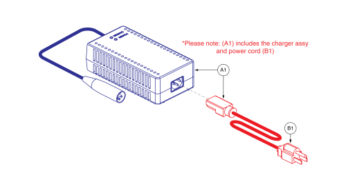 3.5 Amp Off Board Charger parts diagram