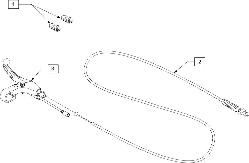 Brake parts diagram