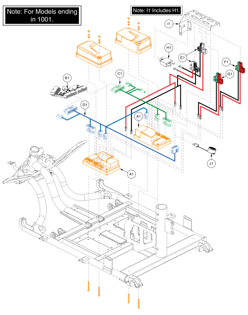 Models Ending In 1001 parts diagram