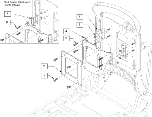 Comfort Company Interface parts diagram